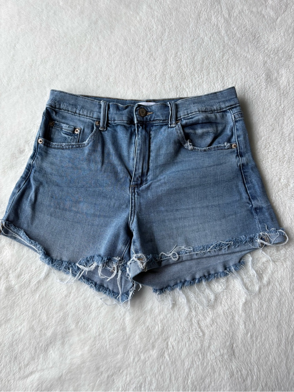 Pistola Light Wash Denim Jean Shorts
